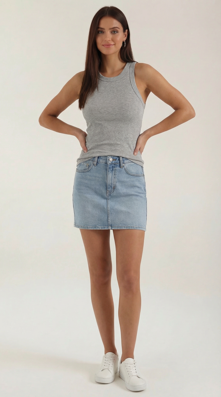 Mouwloze Evangeline Top