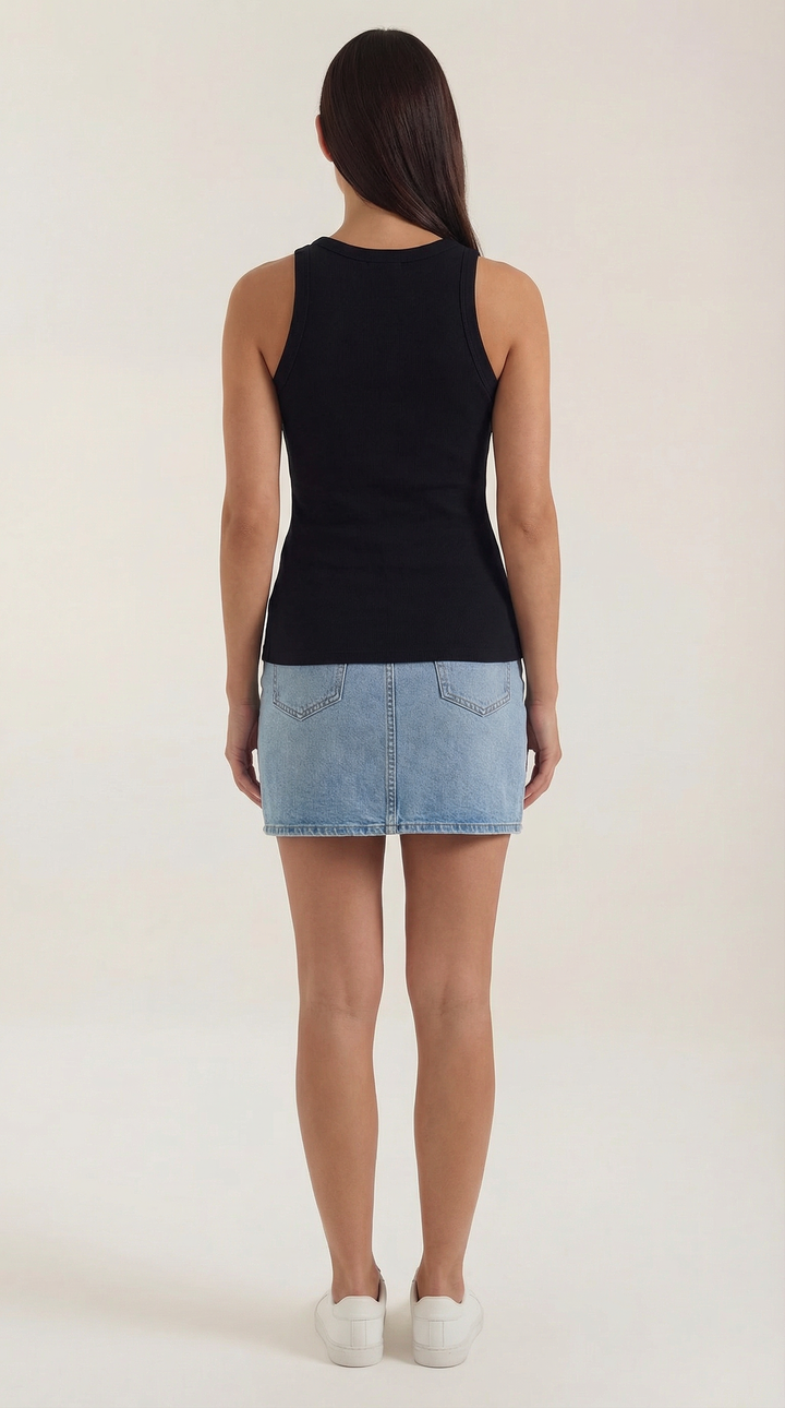 Mouwloze Evangeline Top