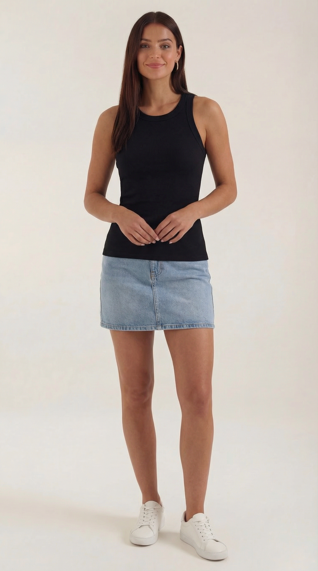 Mouwloze Evangeline Top