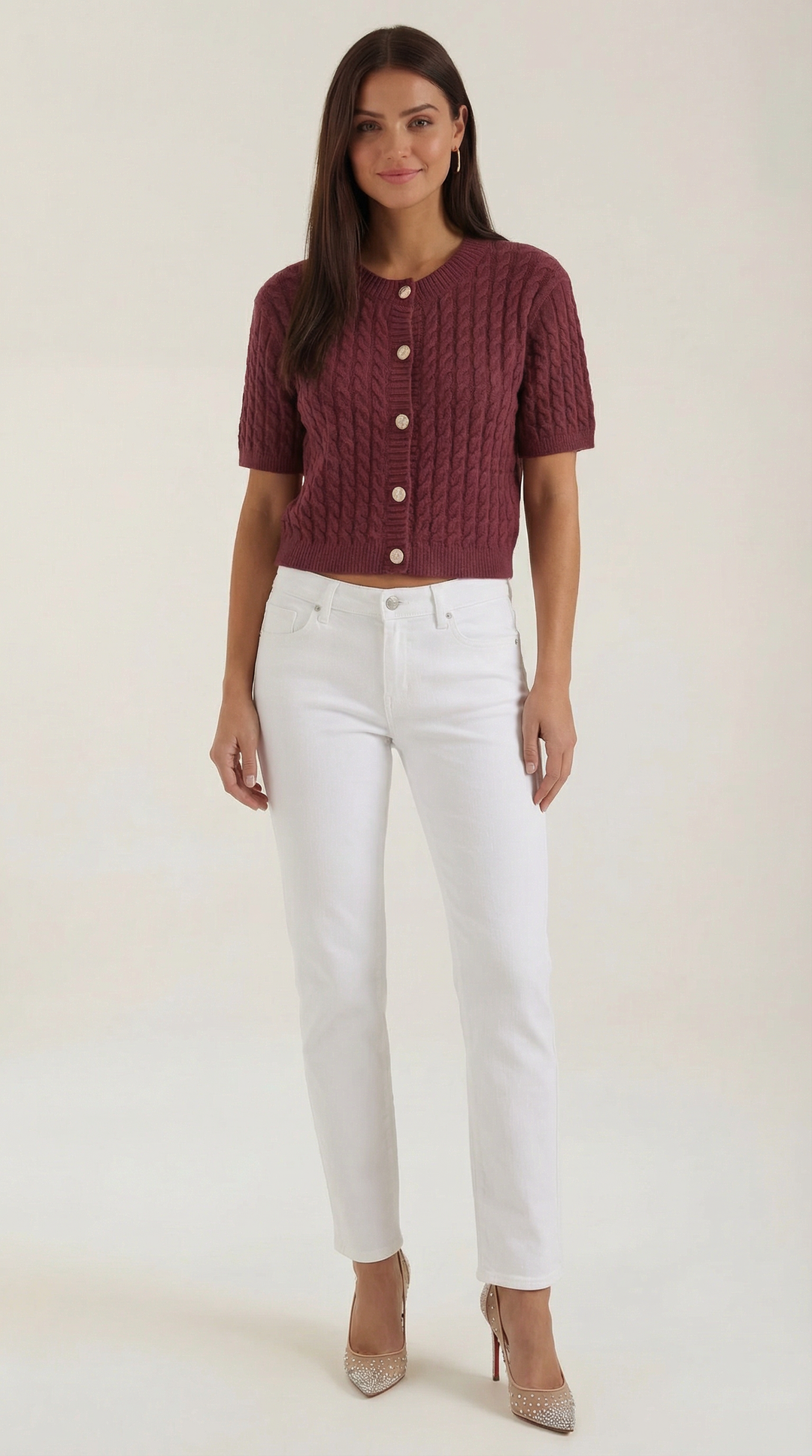 Faith Korte Cardigan