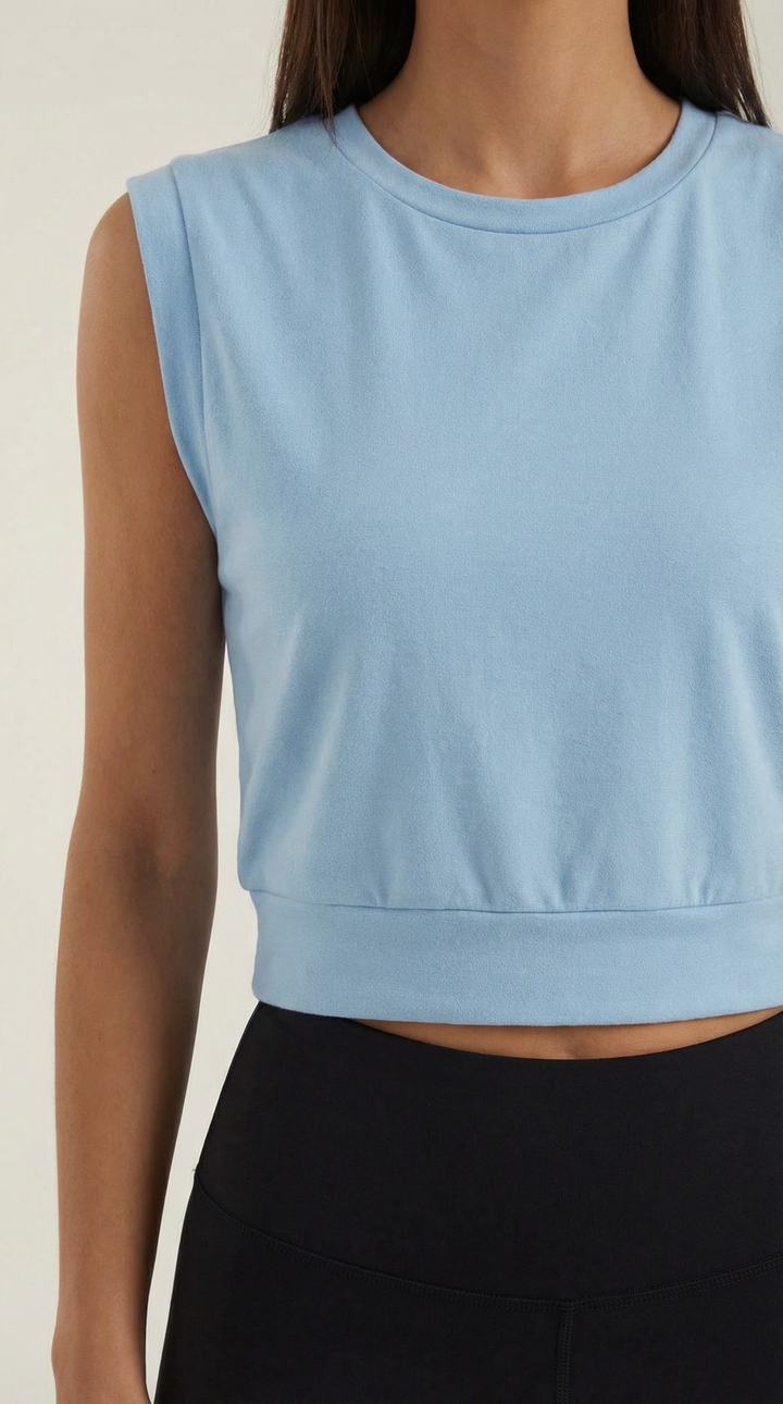 Top Faye Essentiële Crop