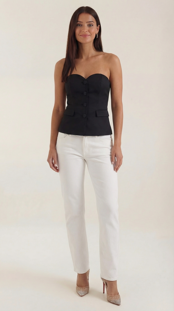 Fiona Mouwloze Blazer