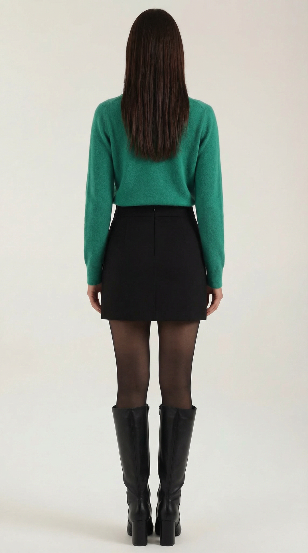 Gladys gebreide cardigan met kraag en knopen