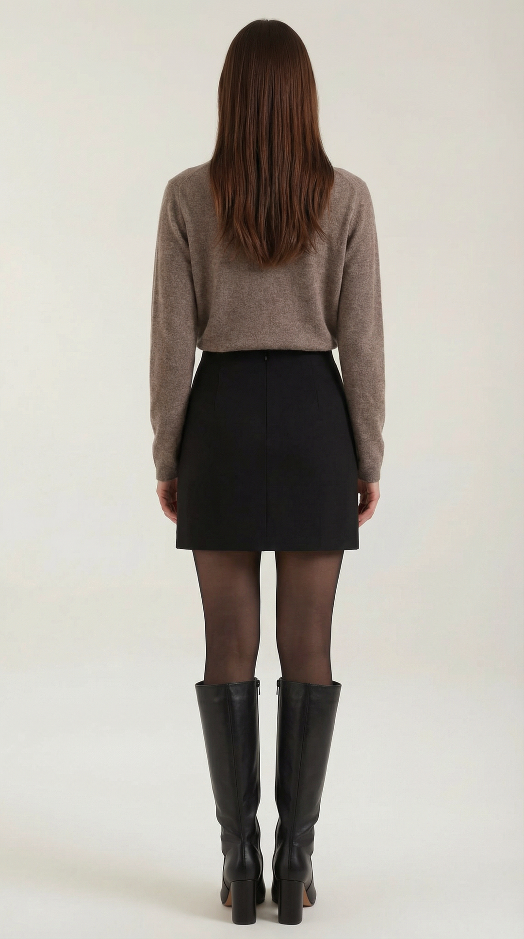 Gladys gebreide cardigan met kraag en knopen