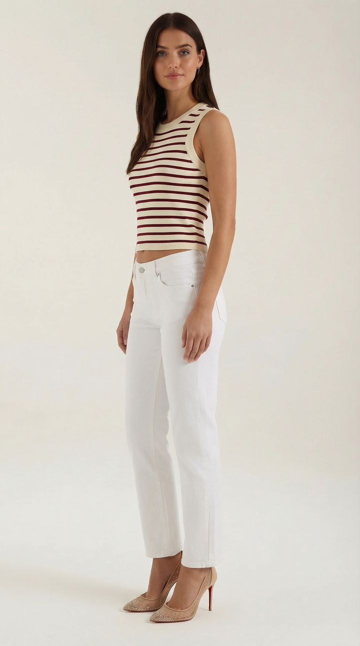 Heloise Rayas Strappy Top