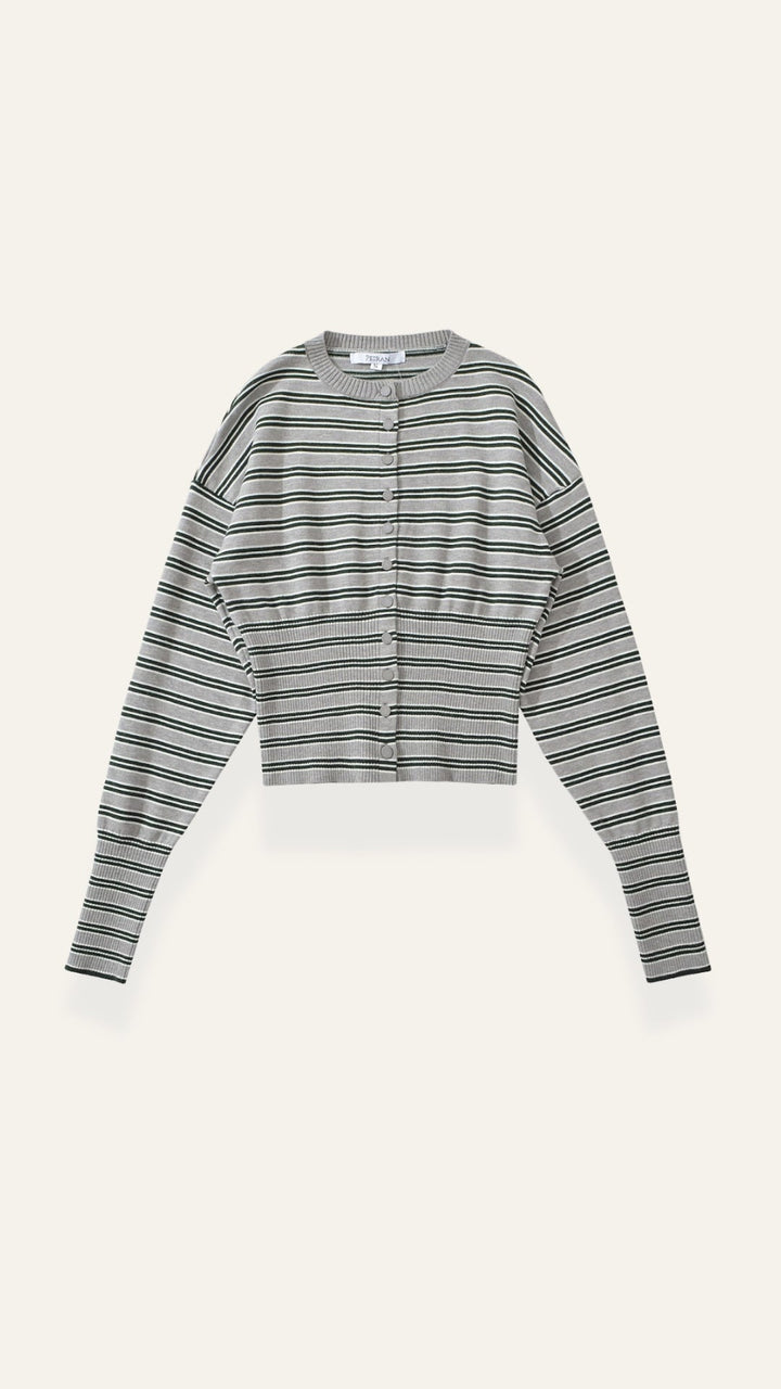 Gestreepte Cardigan Ida