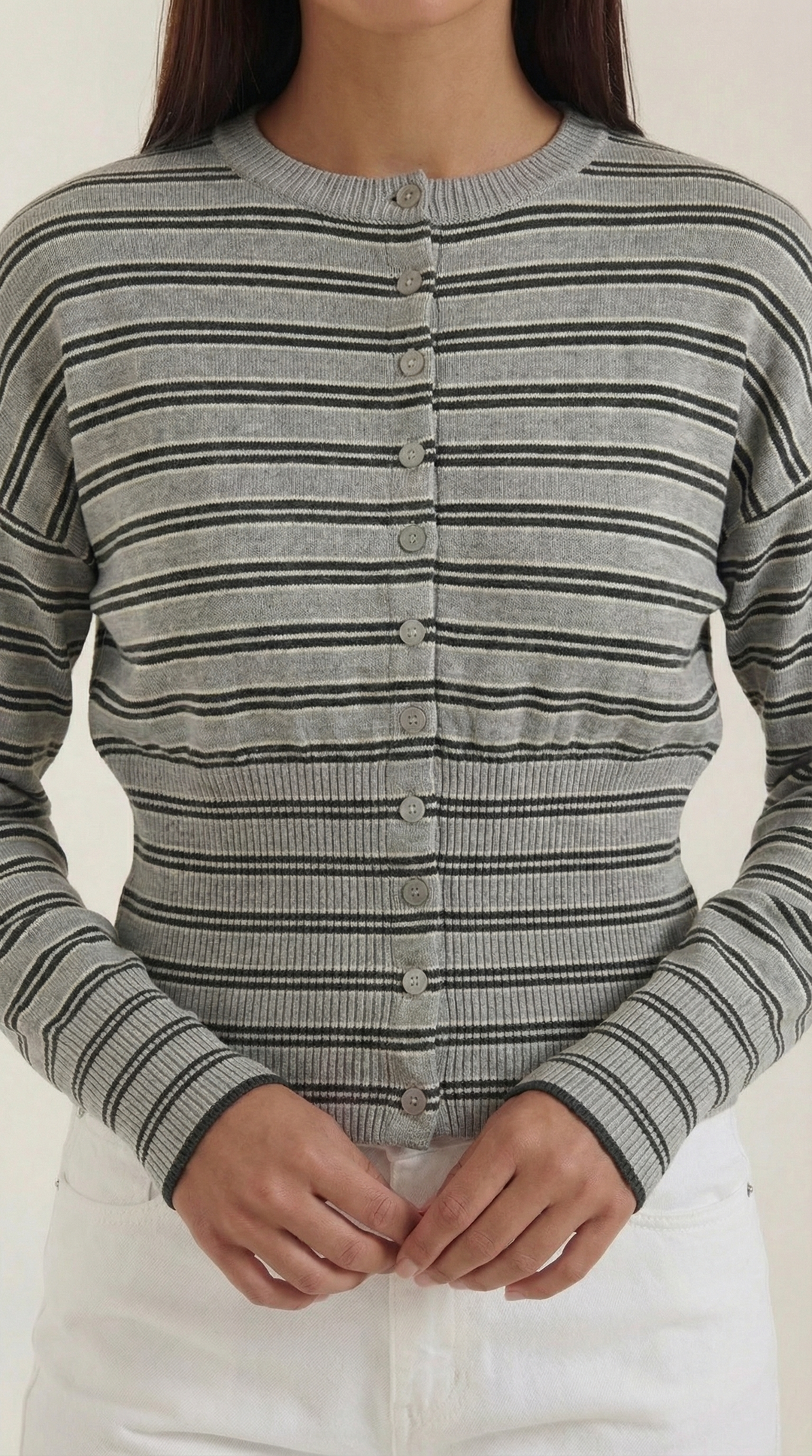 Gestreepte Cardigan Ida