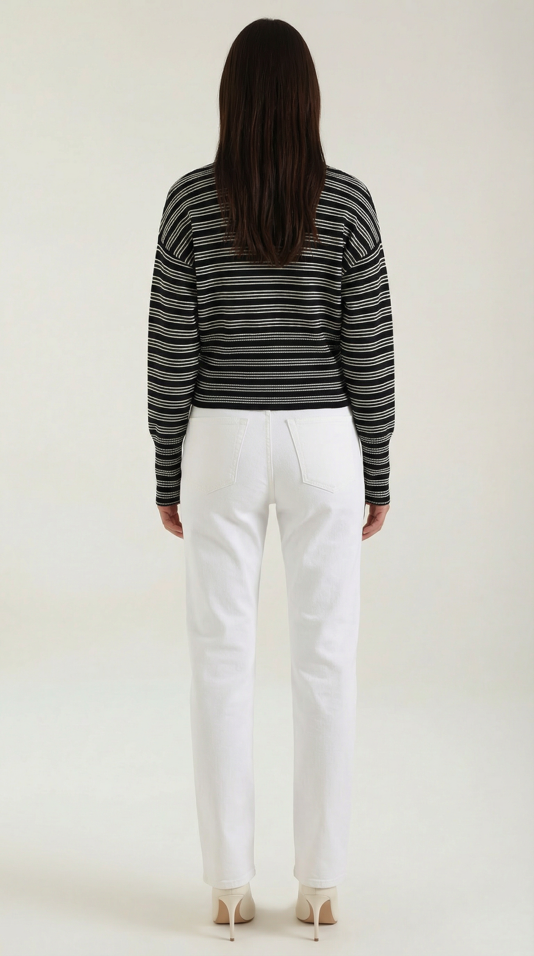 Gestreepte Cardigan Ida