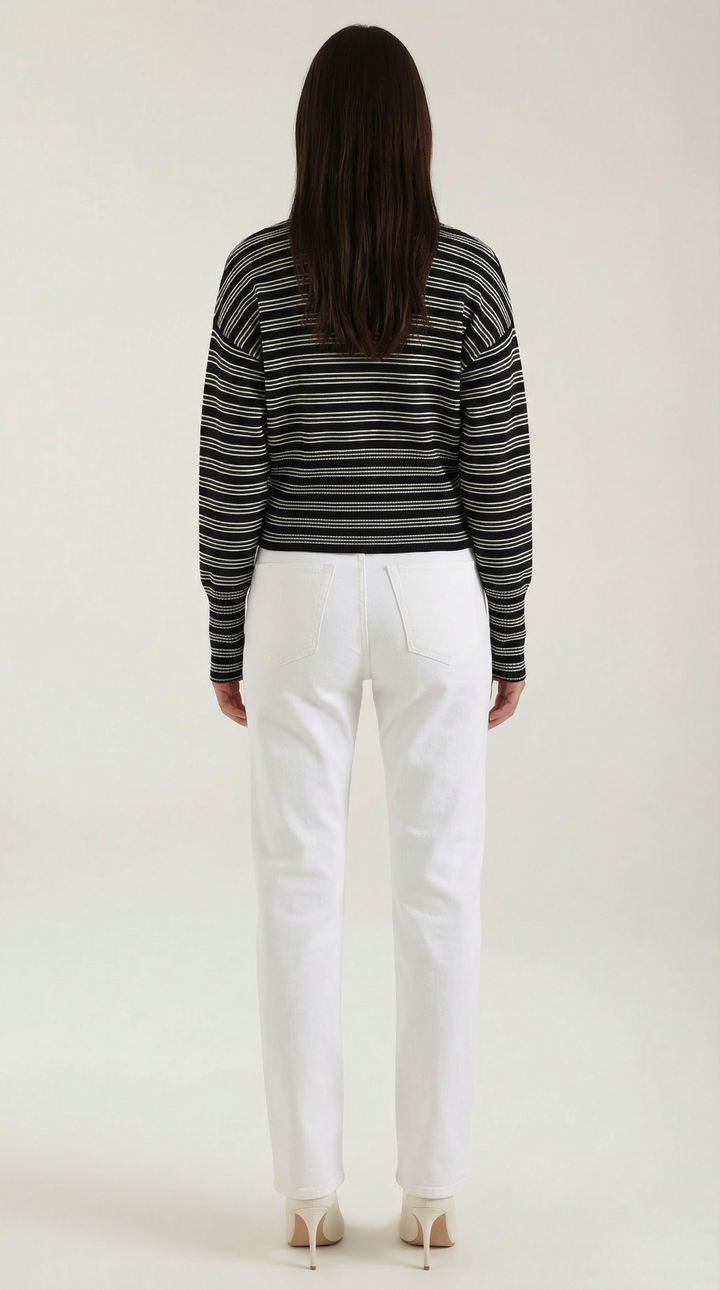 Gestreepte Cardigan Ida