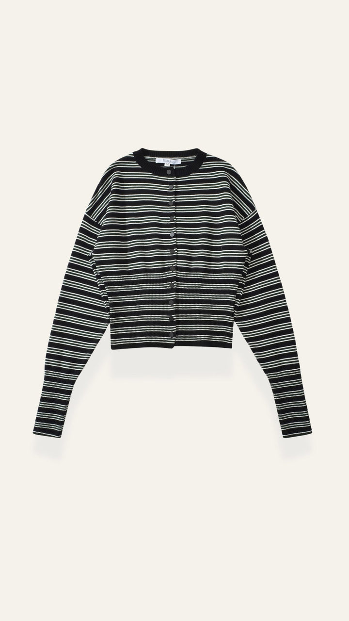 Gestreepte Cardigan Ida