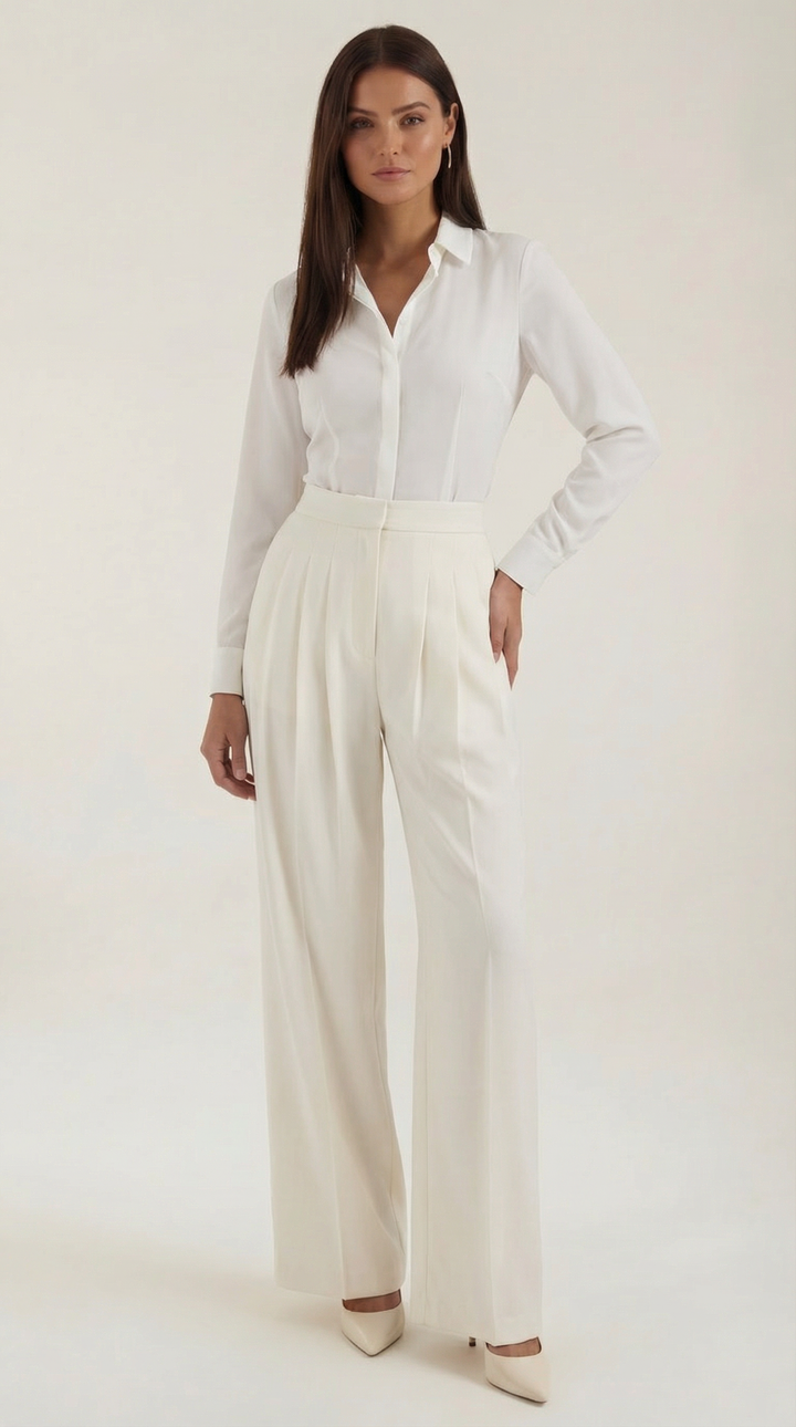 Iris Geplooide Broek