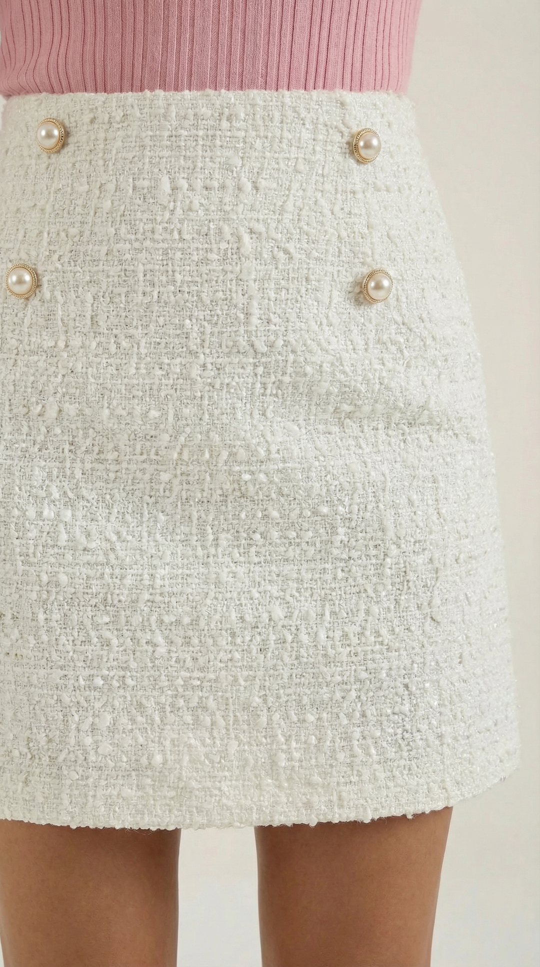 Witte Eiland Rok - Elegante rok voor vrouwen