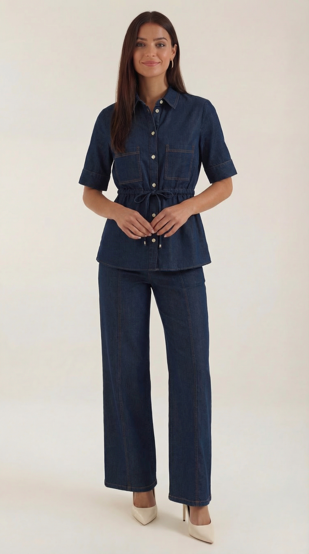 Jade Denim Broek
