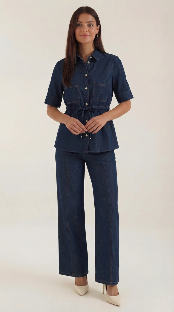 Jade Denim Broek