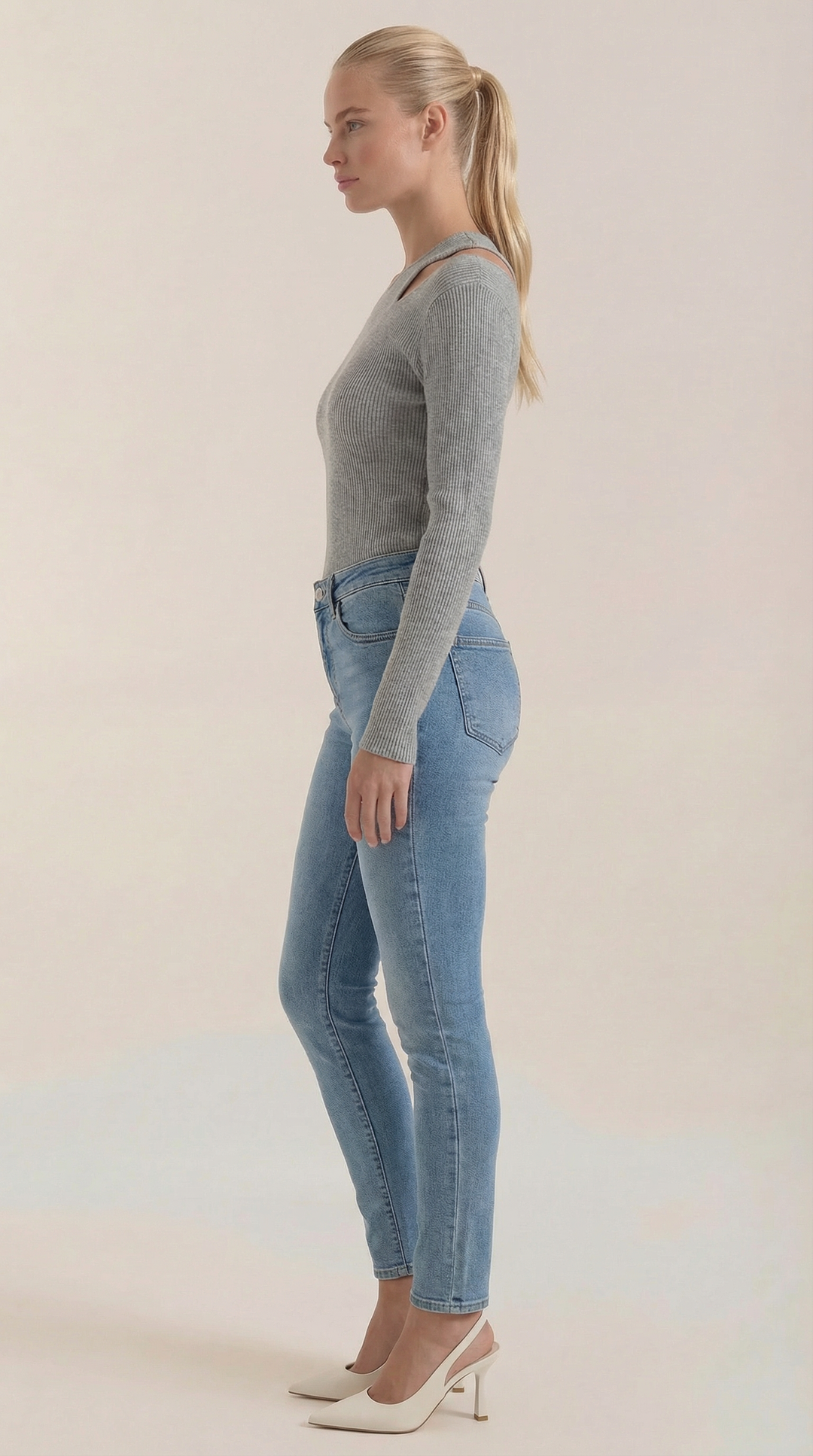 Gebreide Trui: Asymmetrische Jessie