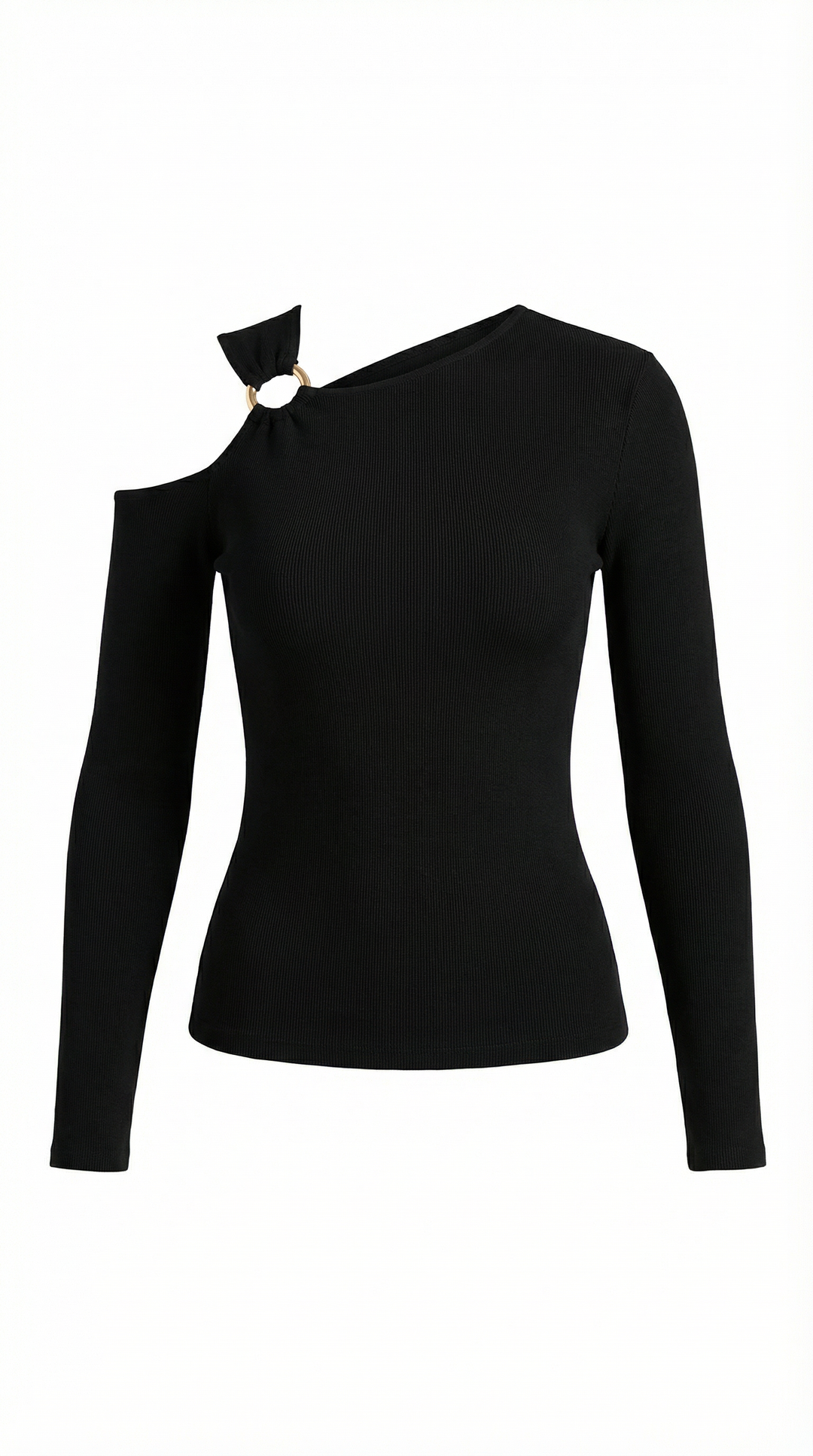 Joann Asymmetrische Top met Één Schouder