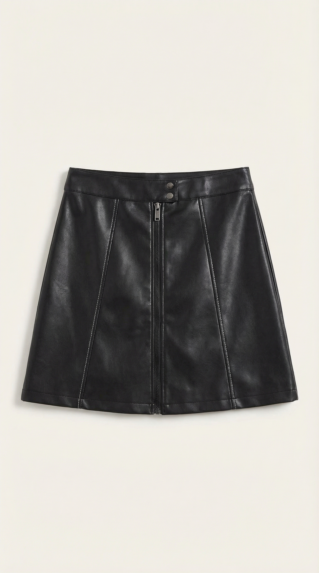 Jocelyn Vegan Leren Rok