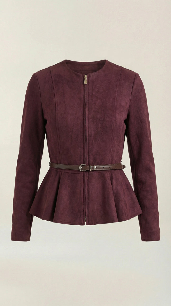 Josie Jacket met Peplum Detail