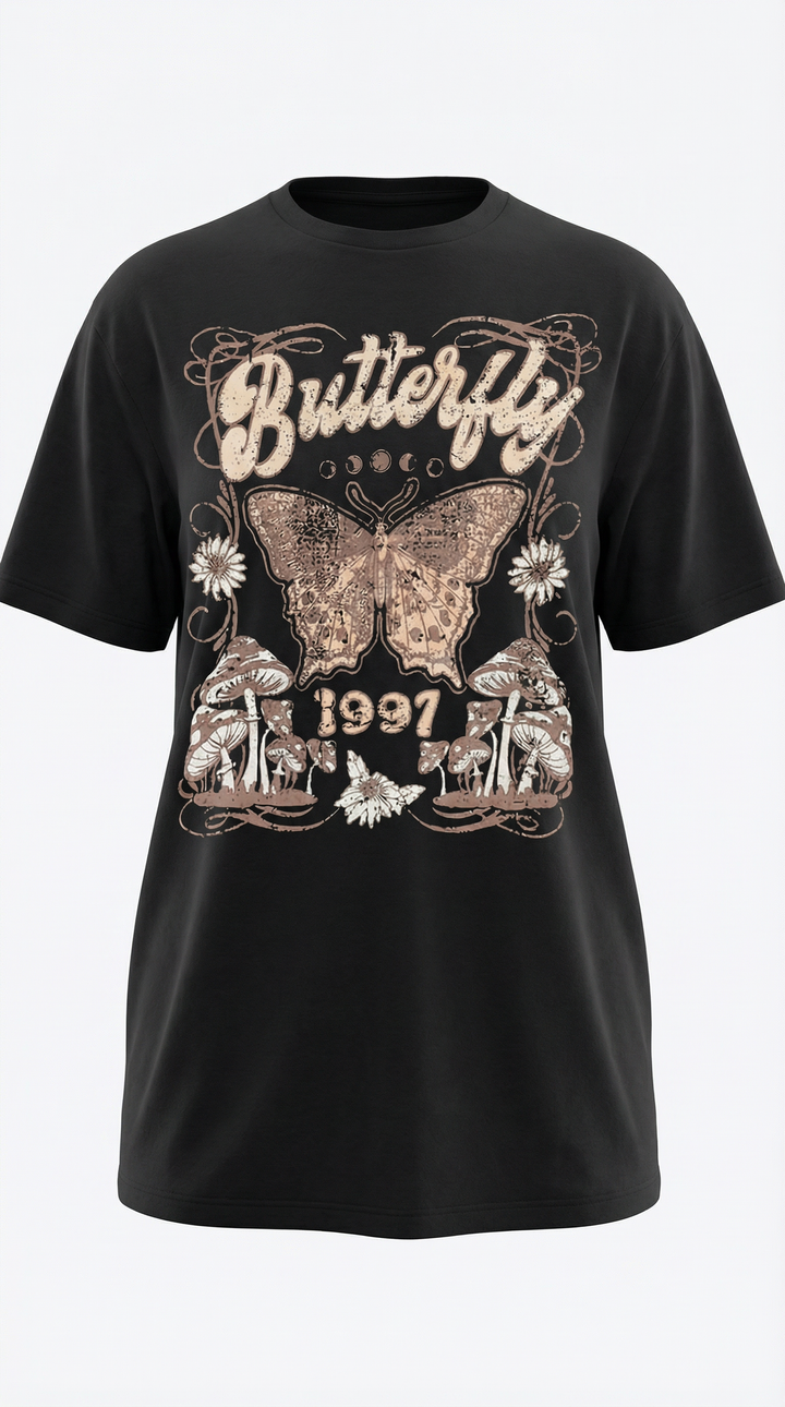 Justine Oversized Graphic T-Shirt