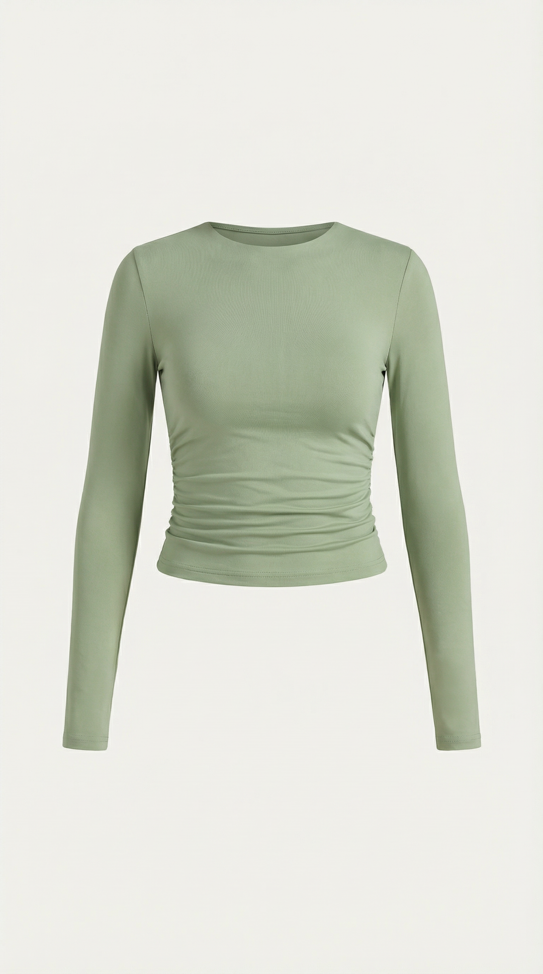 Karen Lange Mouw Crop Top