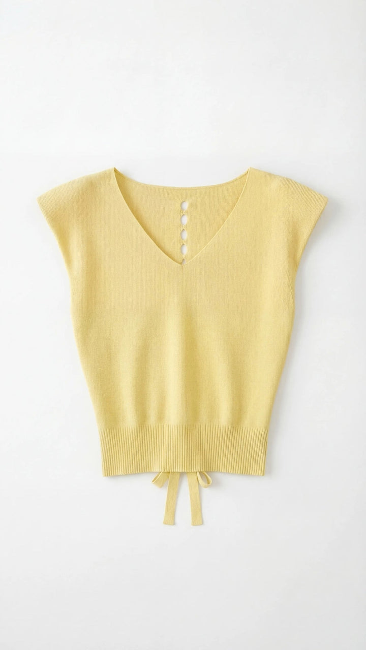 Kim V-hals Blouse