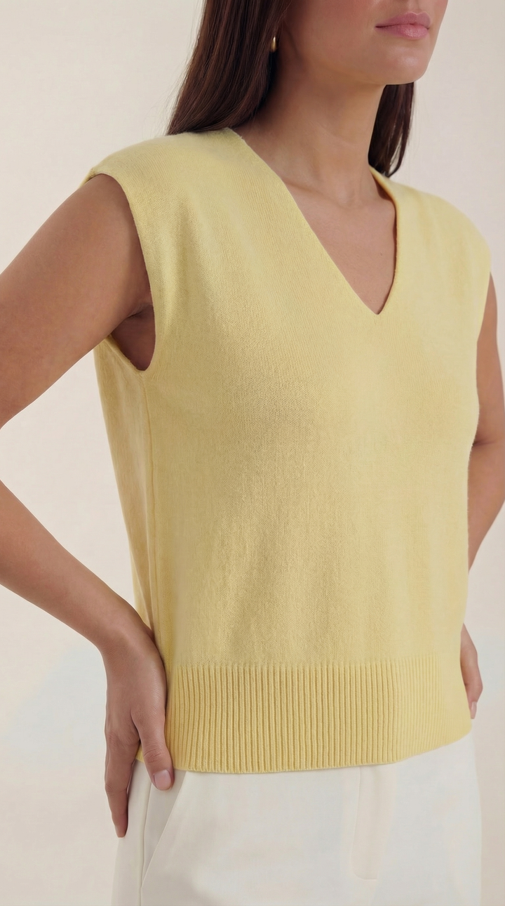 Kim V-hals Blouse