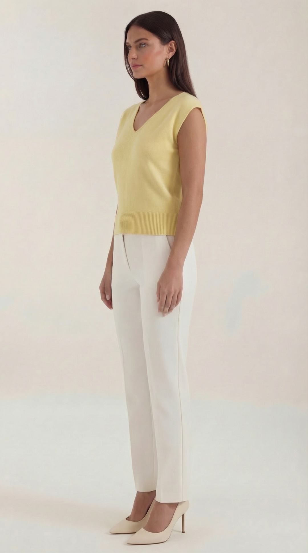 Kim V-hals Blouse