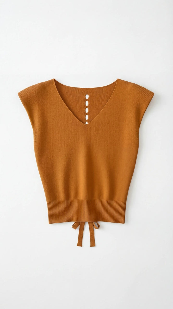 Kim V-hals Blouse