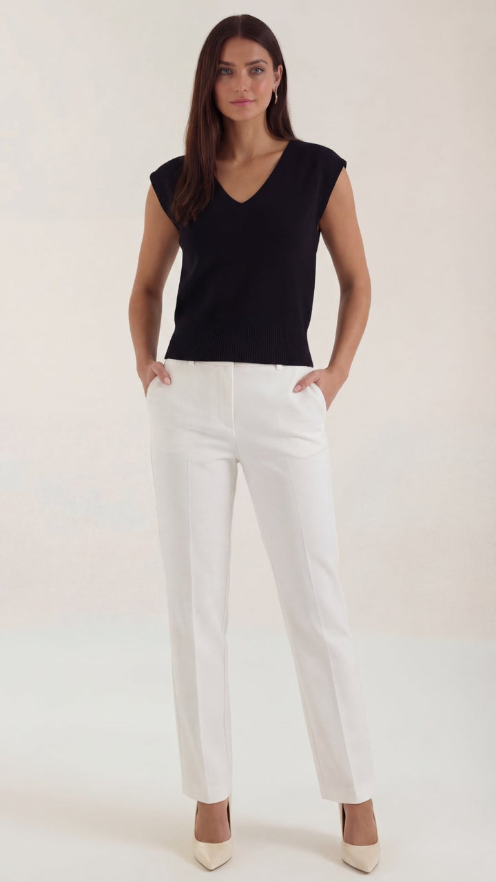 Kim V-hals Blouse