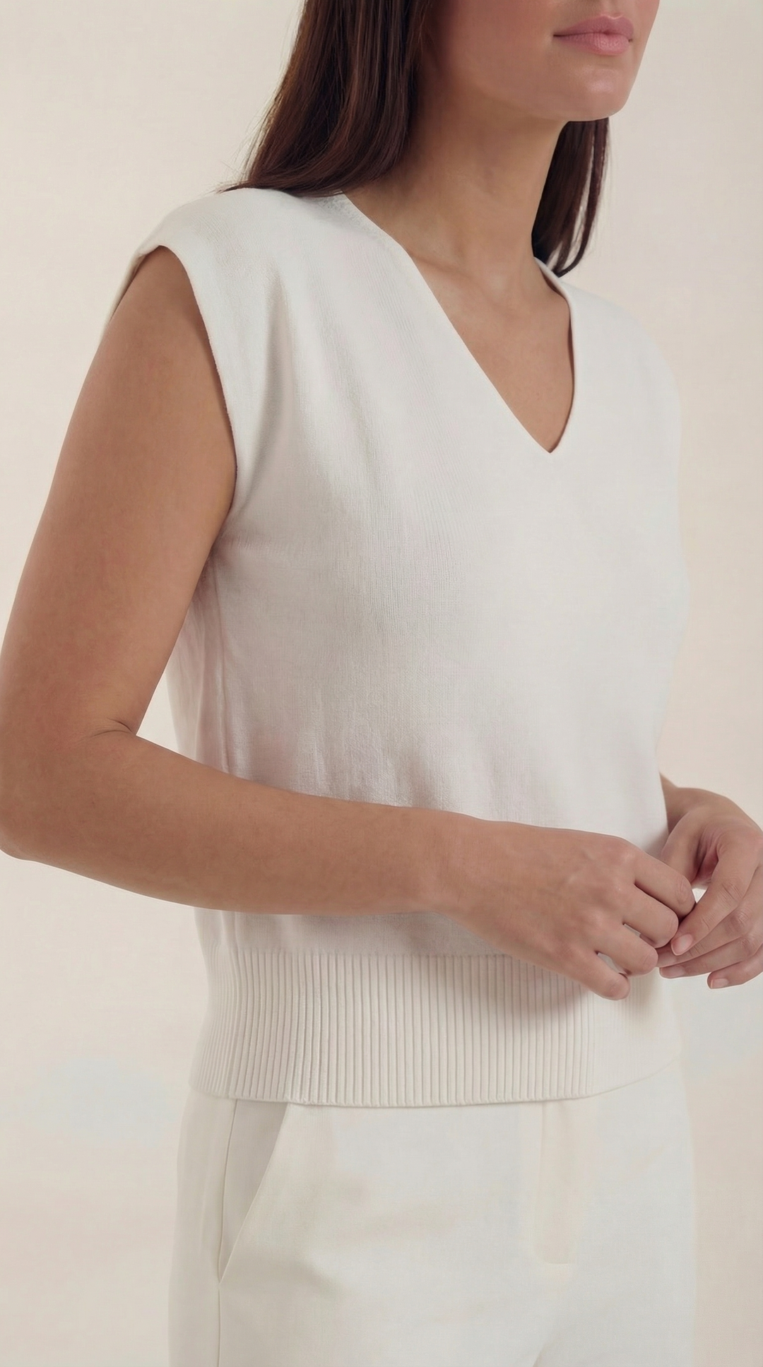 Kim V-hals Blouse