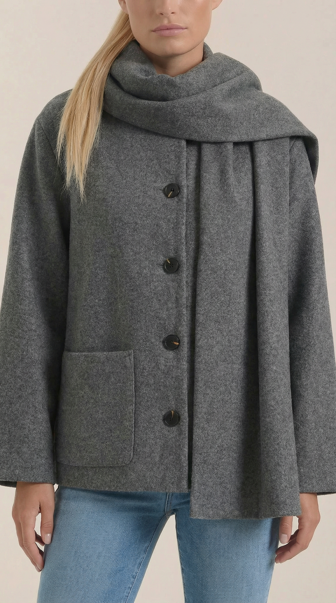 Kristina Cozy Cape-Jas