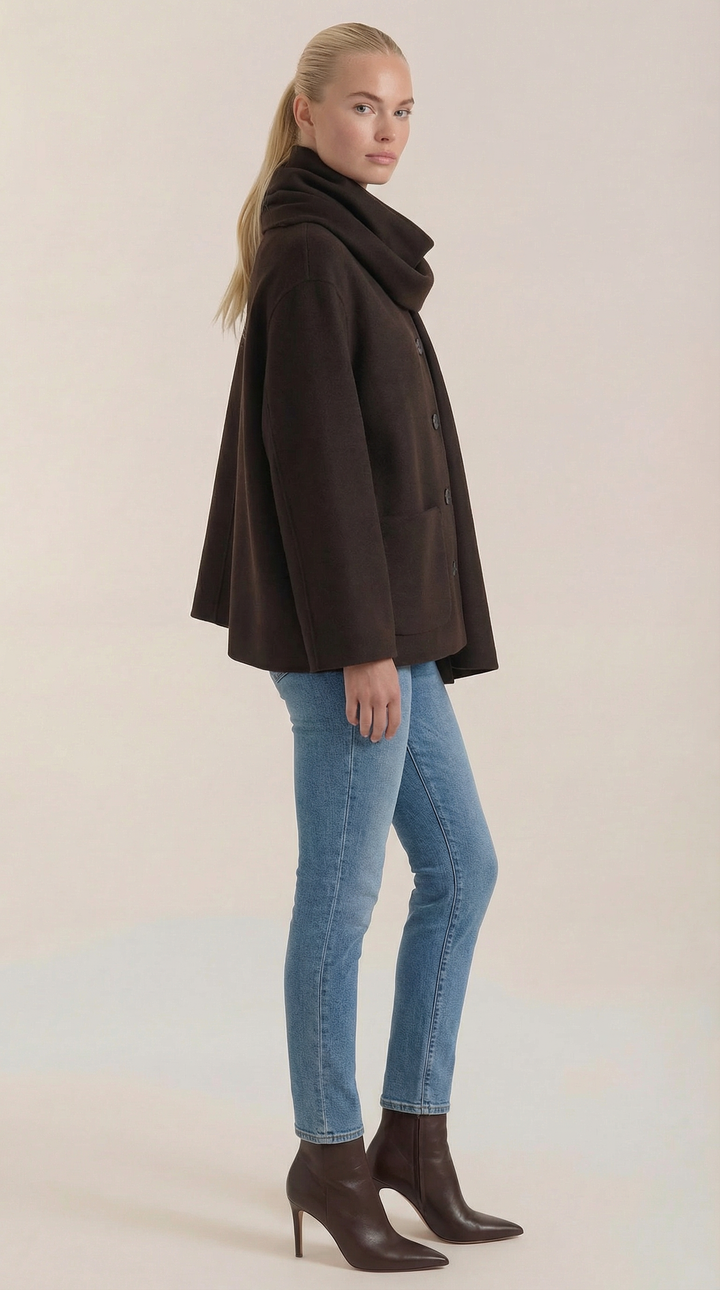 Kristina Cozy Cape-Jas