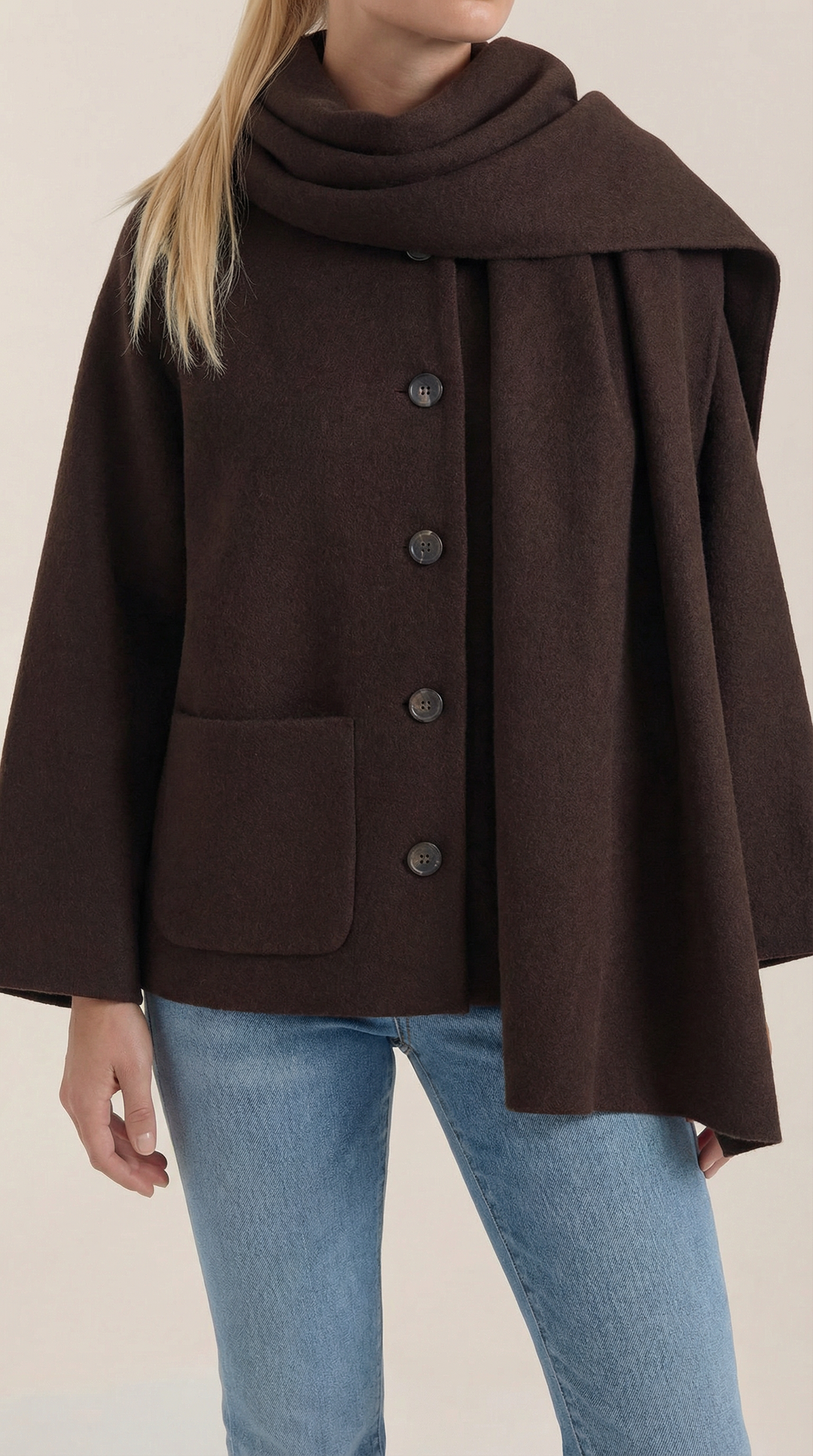 Kristina Cozy Cape-Jas