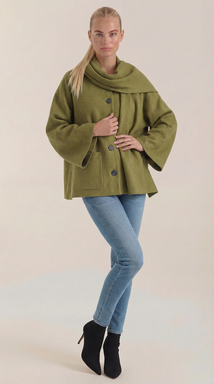 Kristina Cozy Cape-Jas