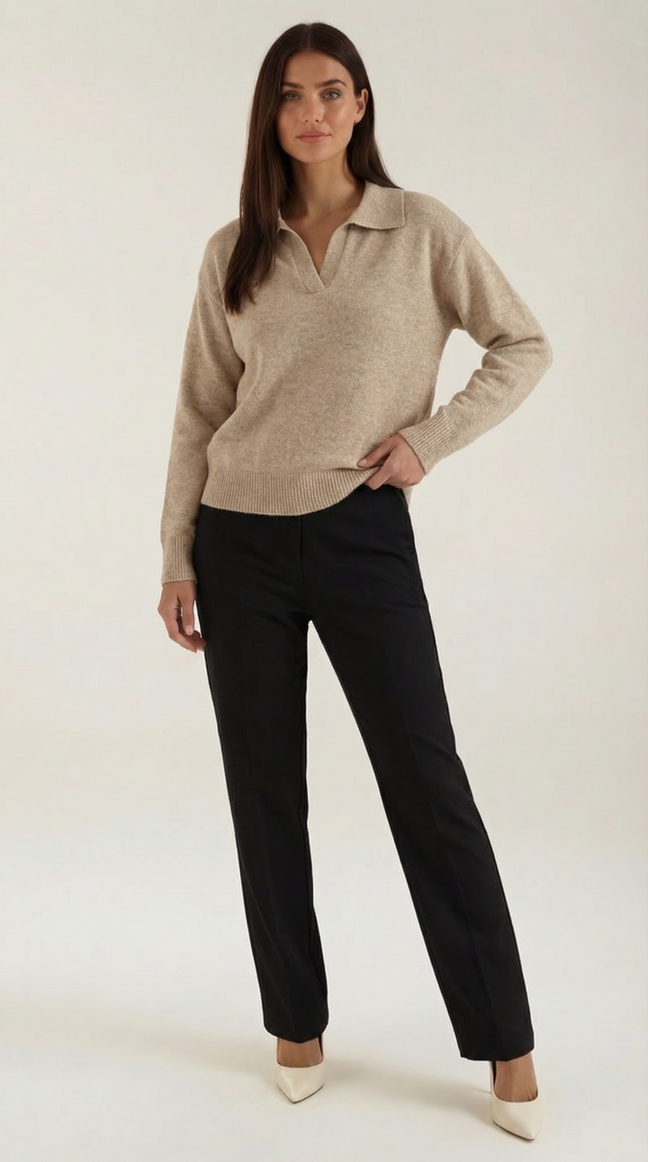 Margaret Casual V-hals Trui