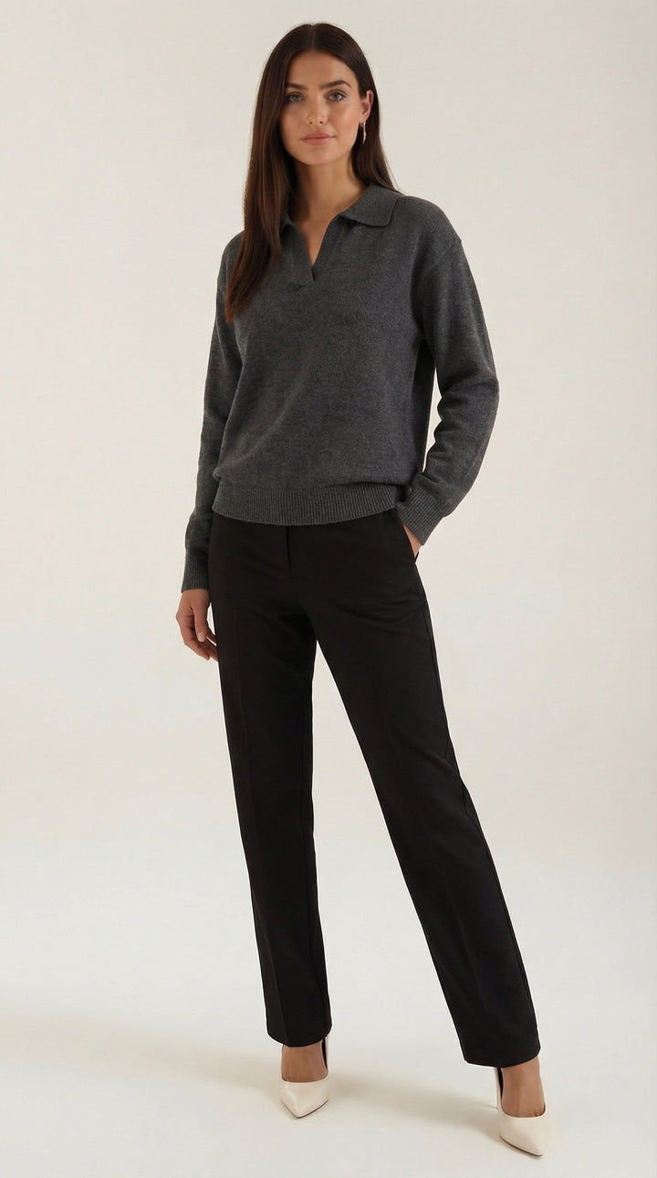 Margaret Casual V-hals Trui