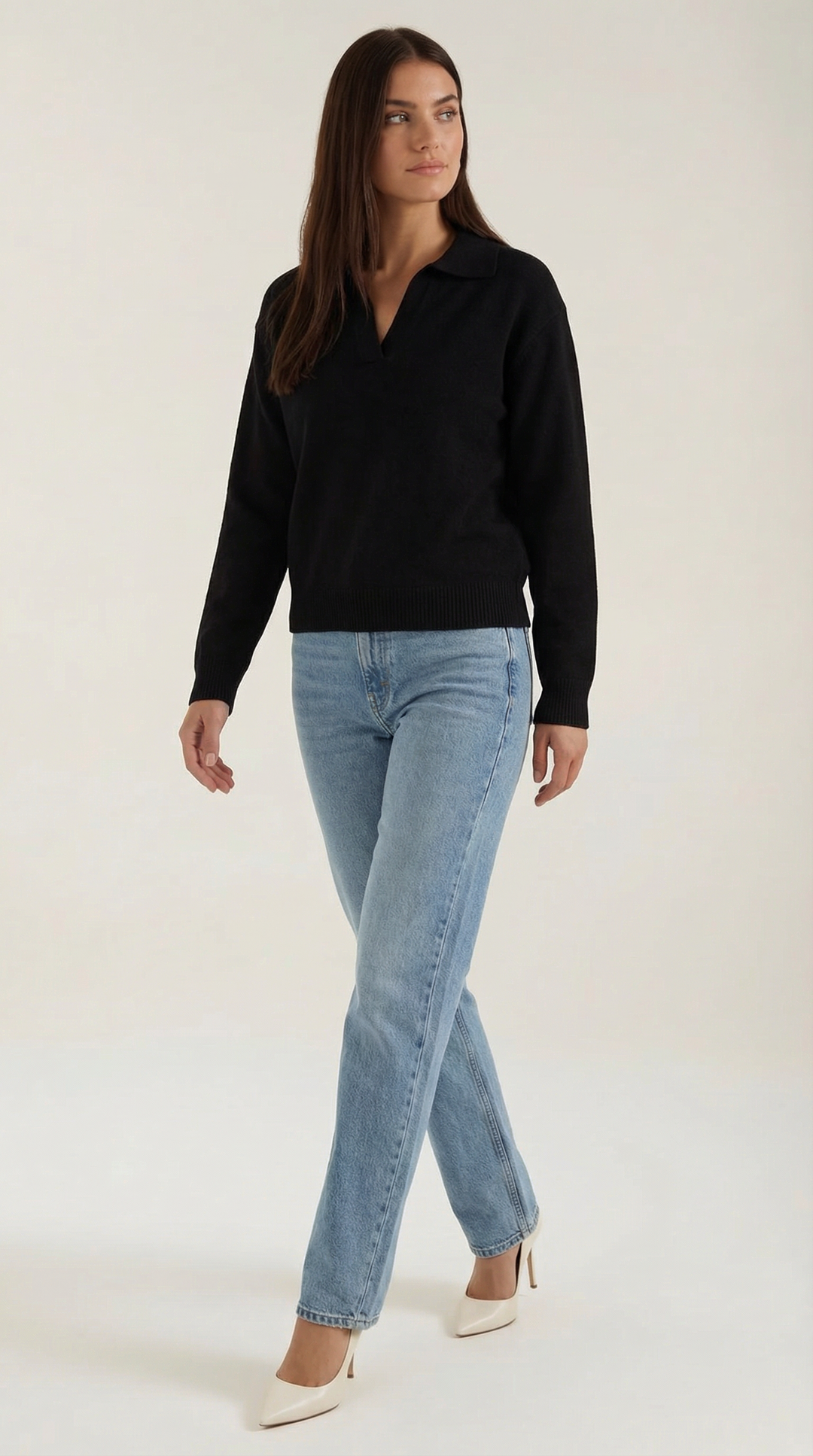 Margaret Casual V-hals Trui