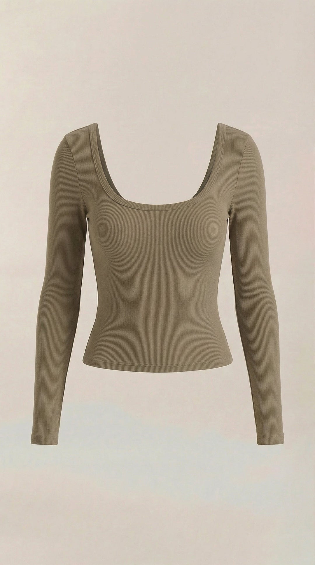 Marian V-Hals Lange Mouwen Top