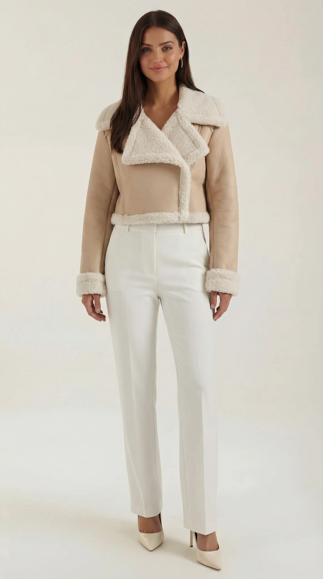 Korte Marie Fleece Jas