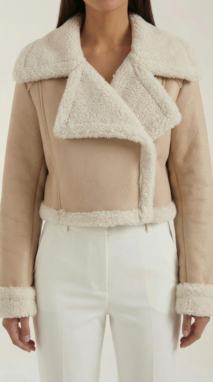 Korte Marie Fleece Jas