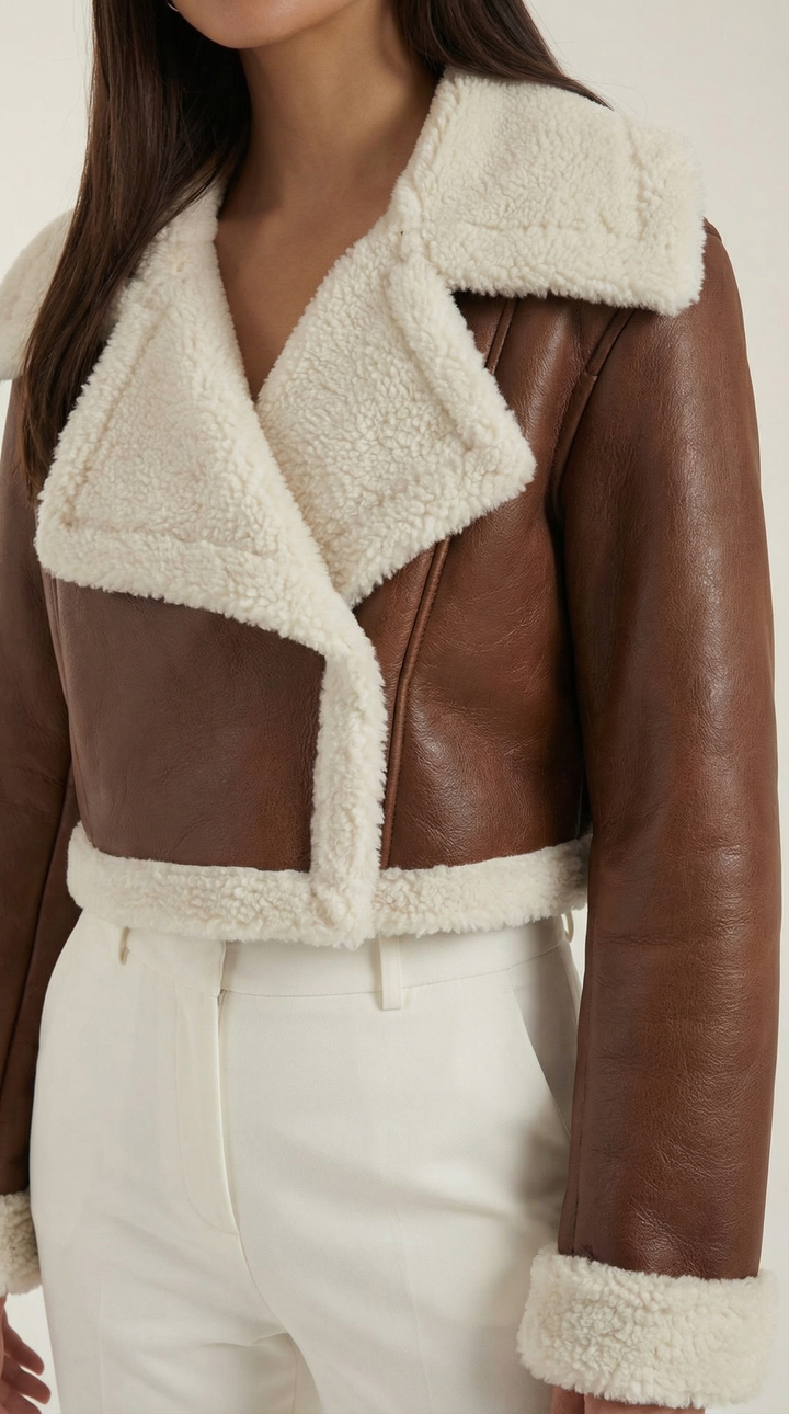 Korte Marie Fleece Jas