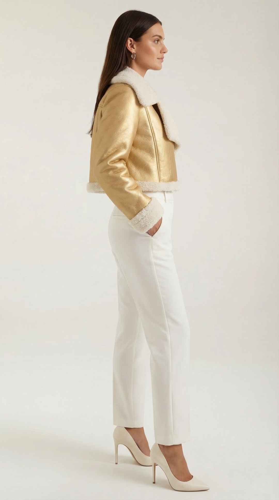 Korte Marie Fleece Jas