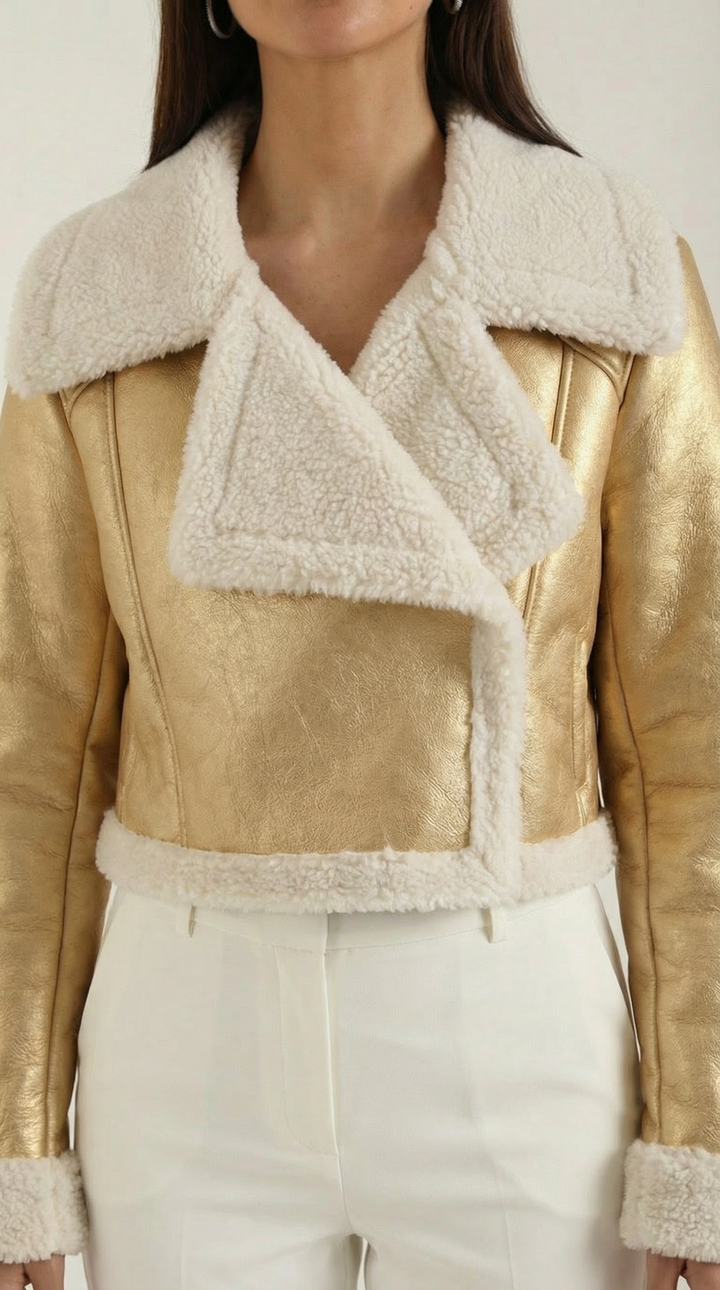 Korte Marie Fleece Jas