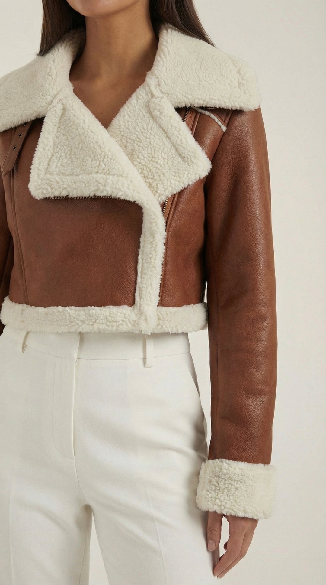 Korte Marie Fleece Jas