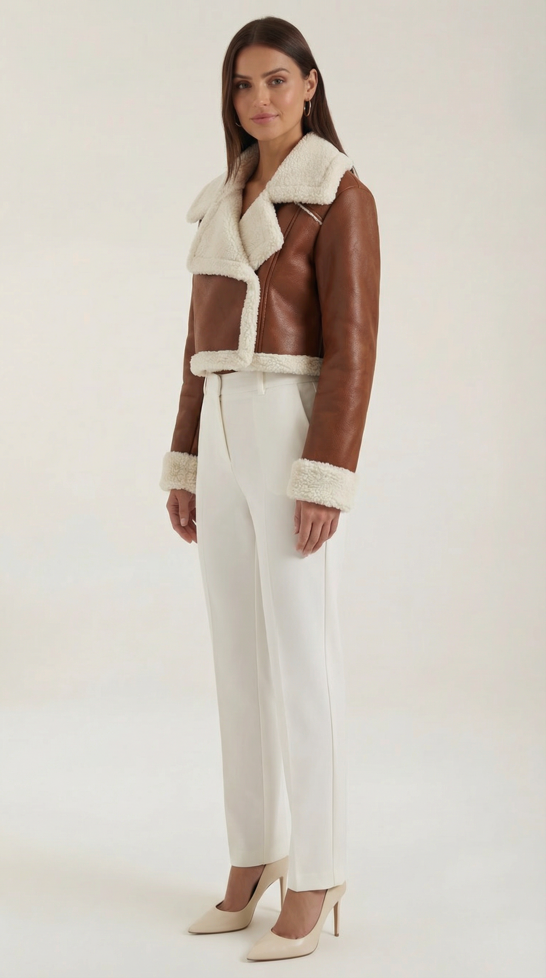 Korte Marie Fleece Jas