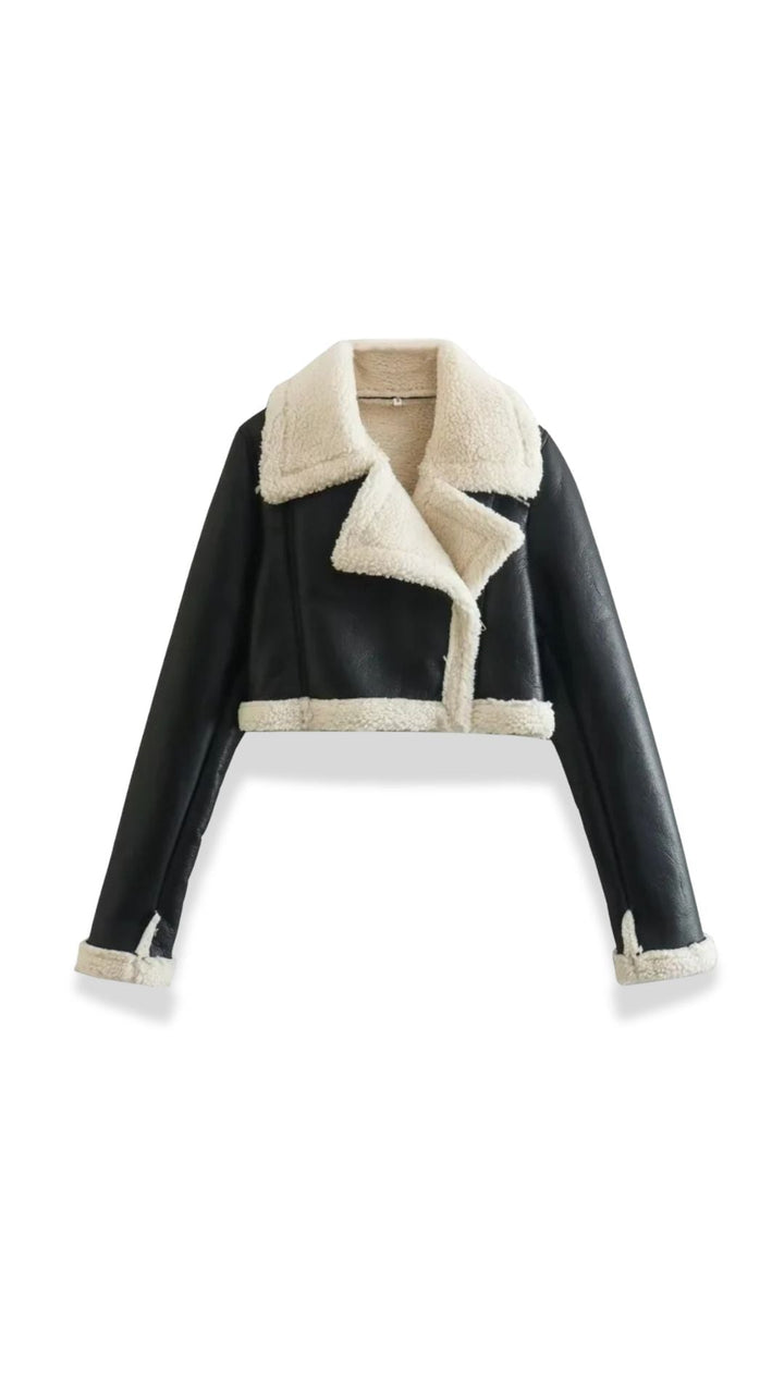 Korte Marie Fleece Jas