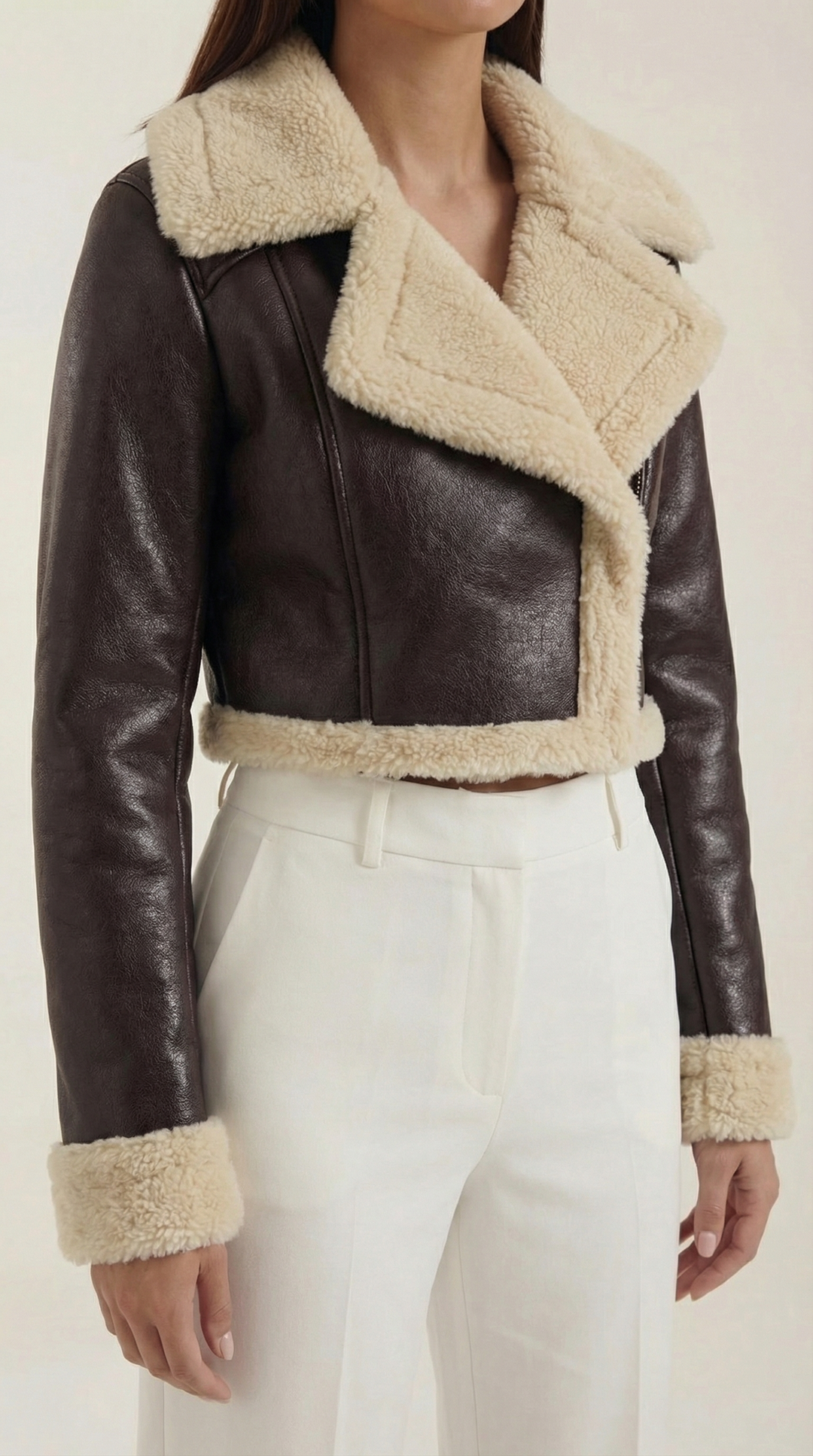 Korte Marie Fleece Jas