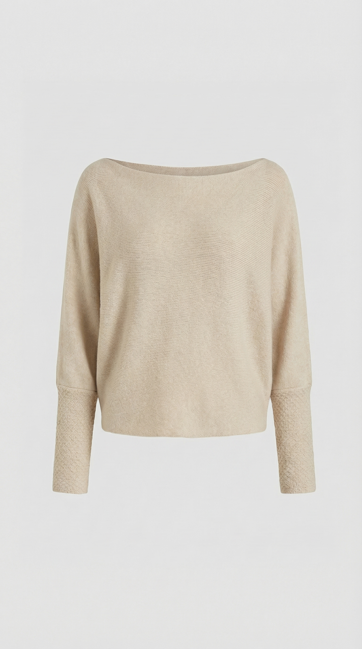 Mildred Off-Shoulder Gebreide Trui