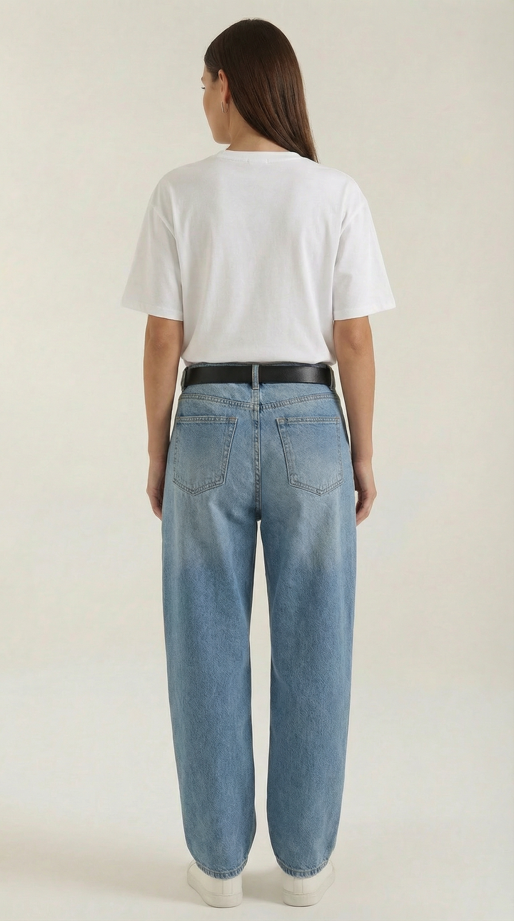 'Natalia' Oversized T-Shirt met Grafisch Ontwerp