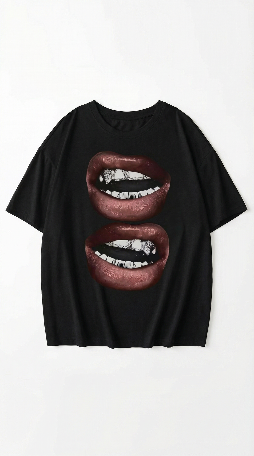 'Natalia' Oversized T-Shirt met Grafisch Ontwerp